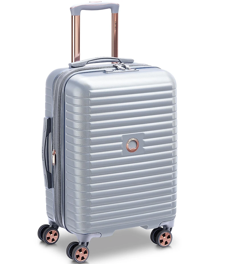 Delsey Paris Cruise 3.0 Expandable 20#double; Carry-On Spinner Suitcase