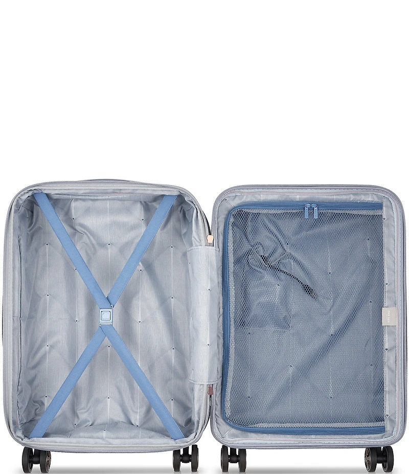 Delsey Paris Cruise 3.0 Expandable 20#double; Carry-On Spinner Suitcase