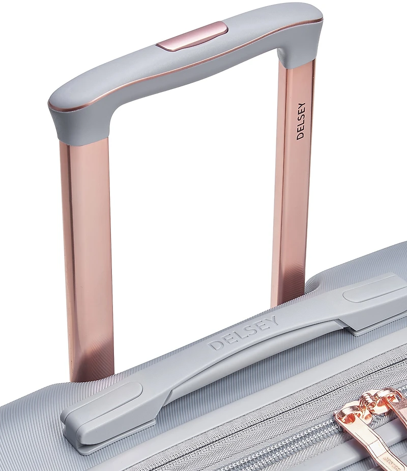 Delsey Paris Cruise 3.0 Expandable 20#double; Carry-On Spinner Suitcase