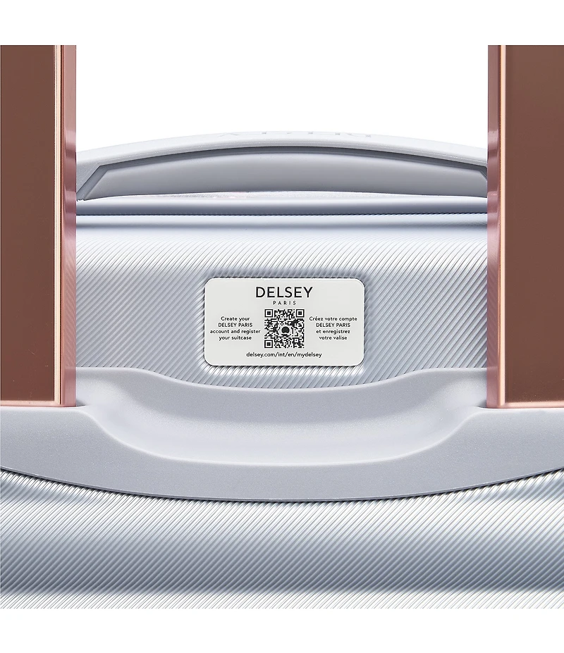 Delsey Paris Cruise 3.0 Expandable 20#double; Carry-On Spinner Suitcase
