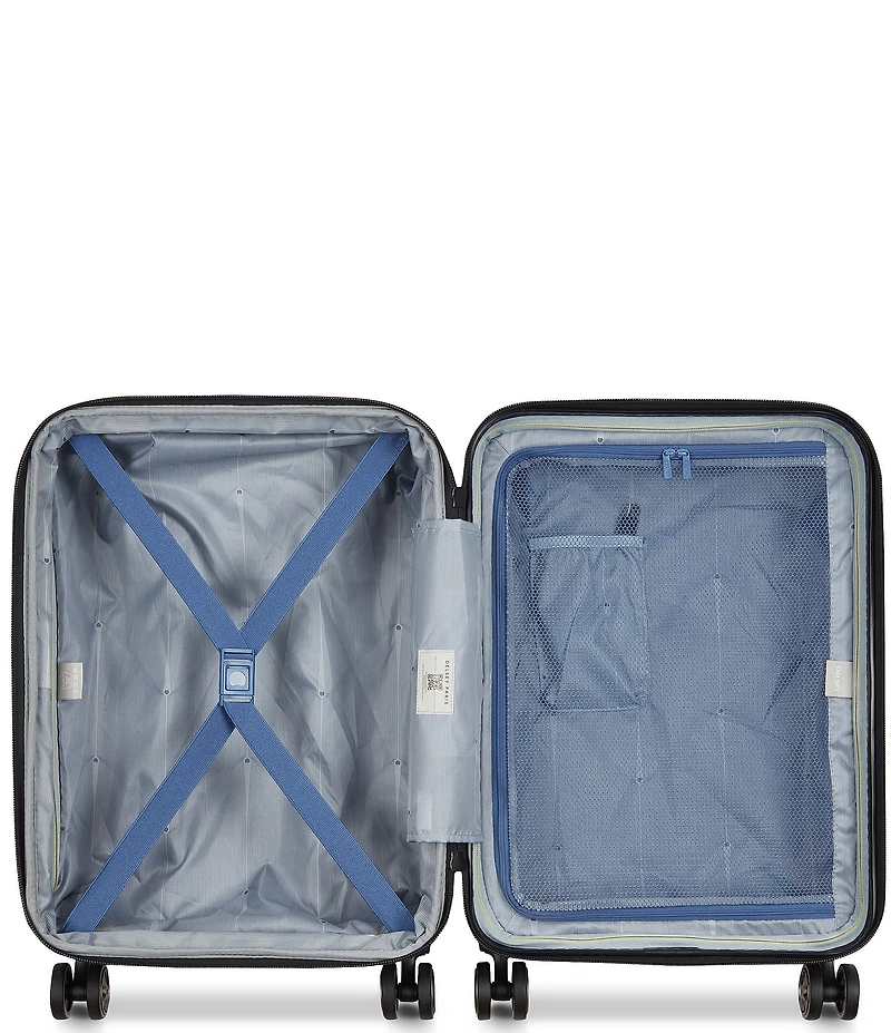Delsey Paris Cruise 3.0 Expandable 20#double; Carry-On Spinner Suitcase