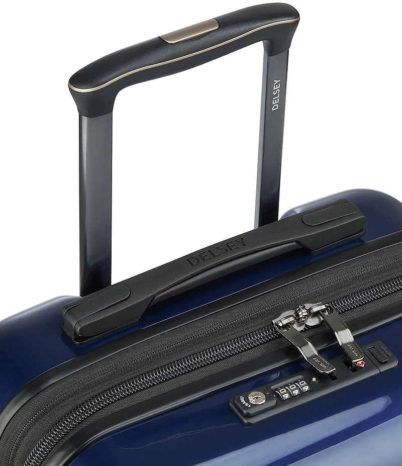 Delsey Paris Cruise 3.0 Expandable 20#double; Carry-On Spinner Suitcase