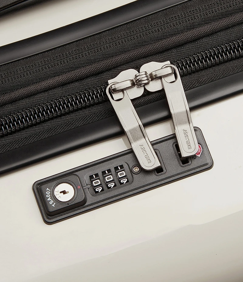 Delsey Paris Cruise 3.0 24#double; Expandable Upright Spinner Suitcase