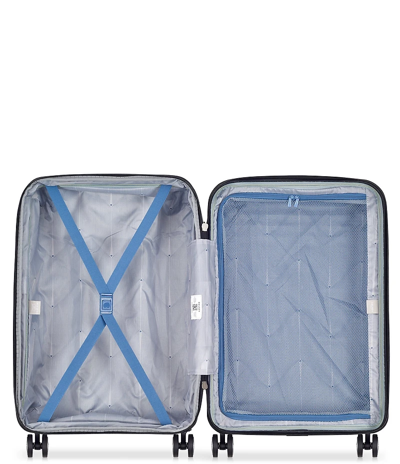 Delsey Paris Cruise 3.0 24#double; Expandable Upright Spinner Suitcase