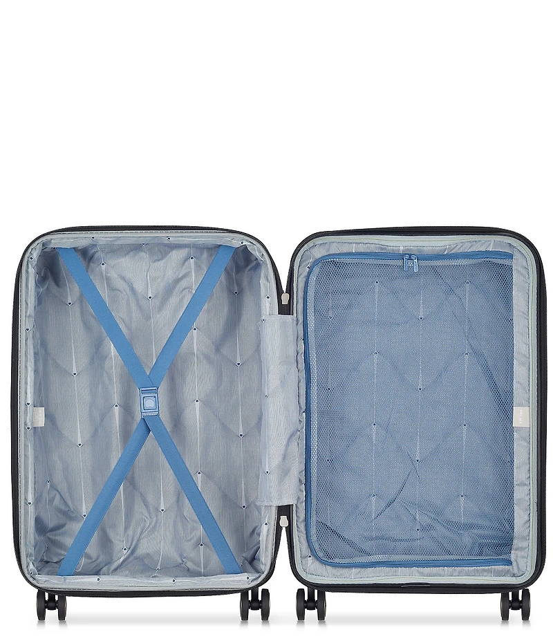 Delsey Paris Cruise 3.0 24#double; Expandable Upright Spinner Suitcase