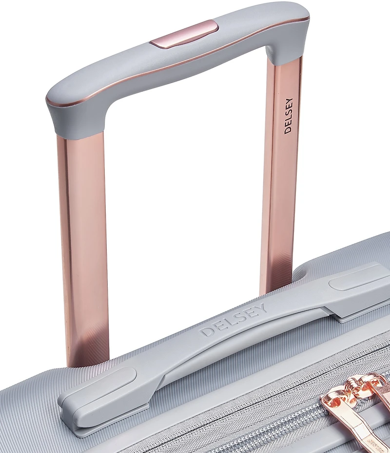 Delsey Paris Cruise 3.0 24#double; Expandable Upright Spinner Suitcase