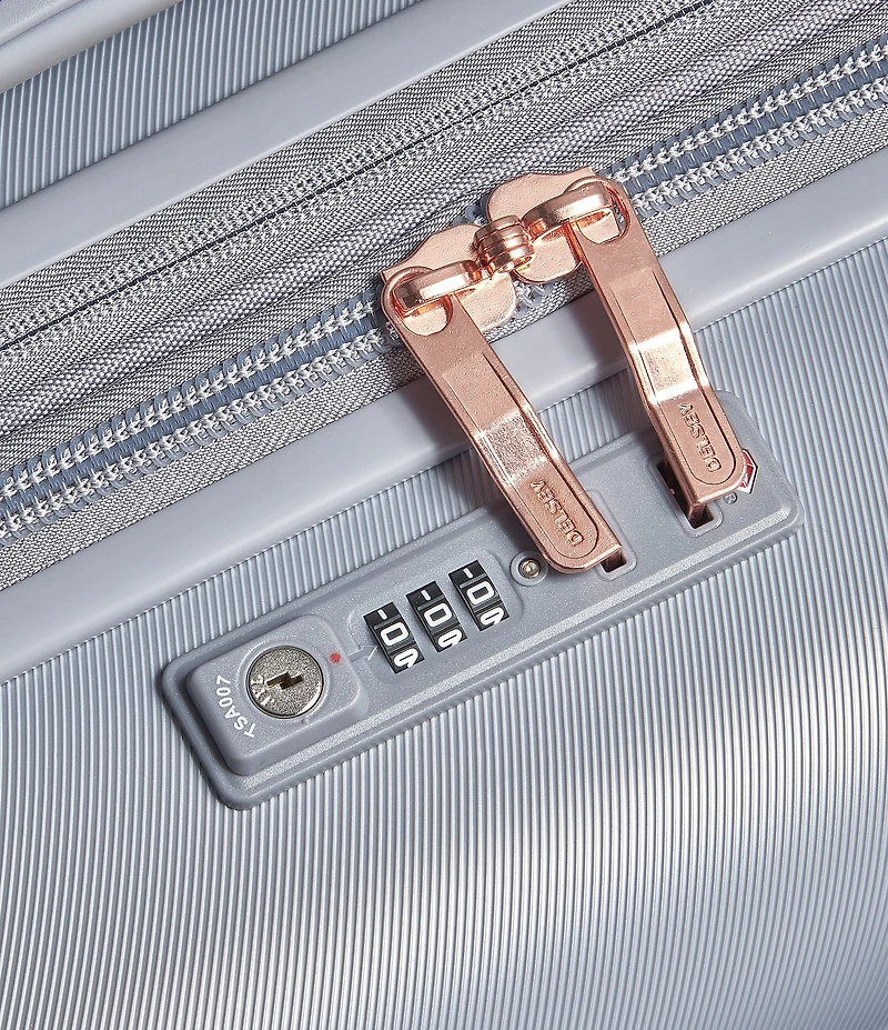 Delsey Paris Cruise 3.0 24#double; Expandable Upright Spinner Suitcase