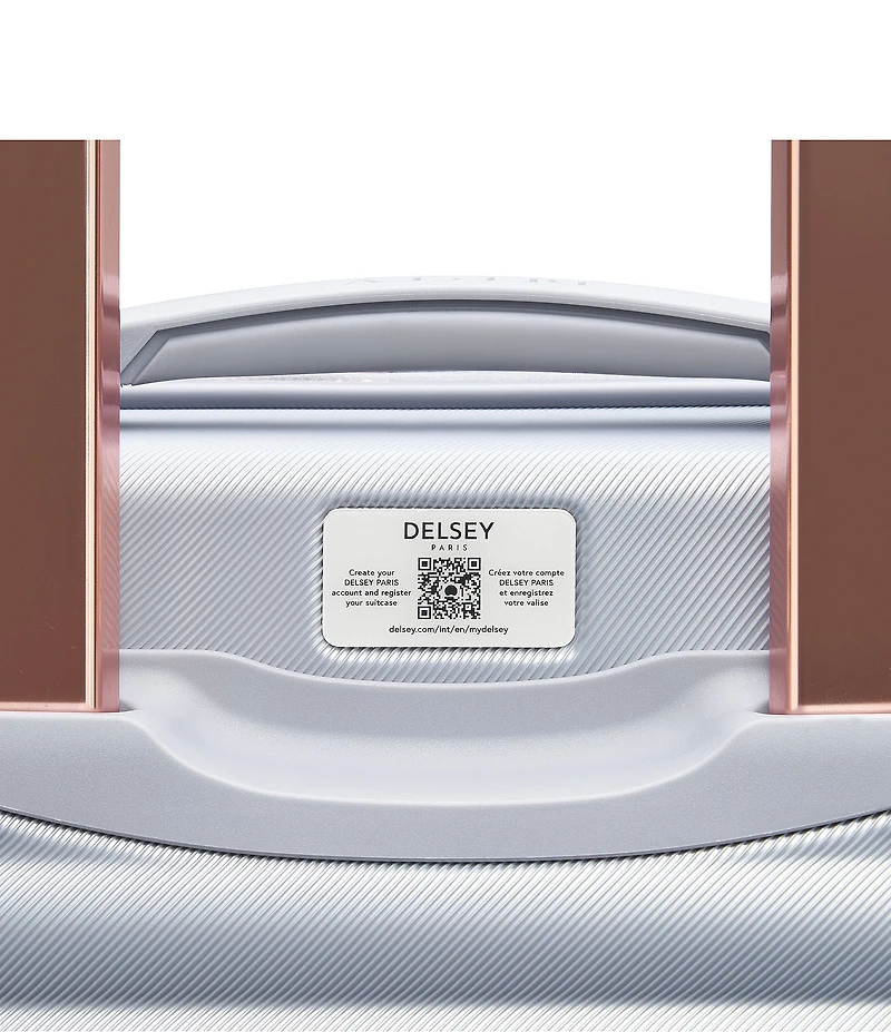 Delsey Paris Cruise 3.0 24#double; Expandable Upright Spinner Suitcase
