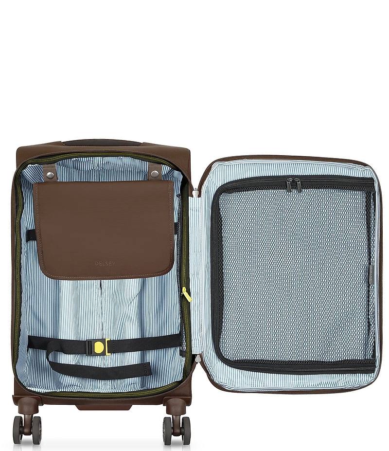 Delsey Paris Helium DLX Carry-On Plus Expandable Spinner
