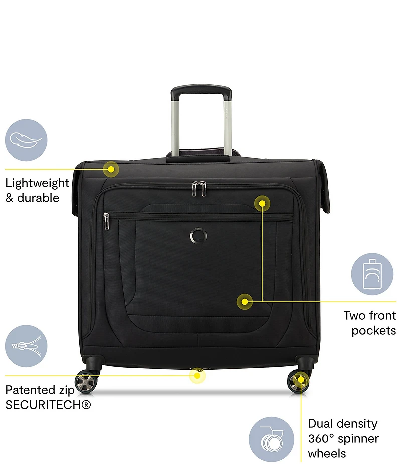 Delsey Paris Helium DLX Large Rolling Garment Bag