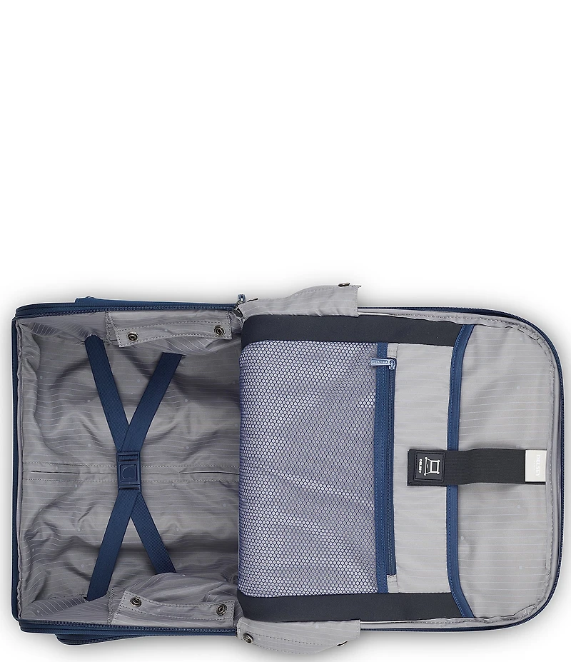 Delsey Paris Helium DLX Wheeled Underseater Carry-On Rolling Suitcase