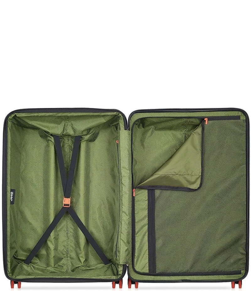 Jeep Large Expandable Spinner Luggage