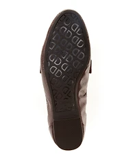 Deltan James Leather Logo Hardware Loafers