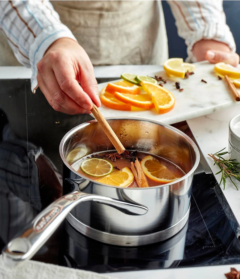 Demeyere Atlantis 7 Collection 2.3-qt Stainless Steel Saucepan