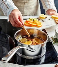 Demeyere Atlantis 7 Collection 2.3-qt Stainless Steel Saucepan