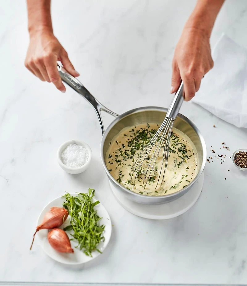 Demeyere Atlantis 7 Collection Stainless Steel Saucier Pan