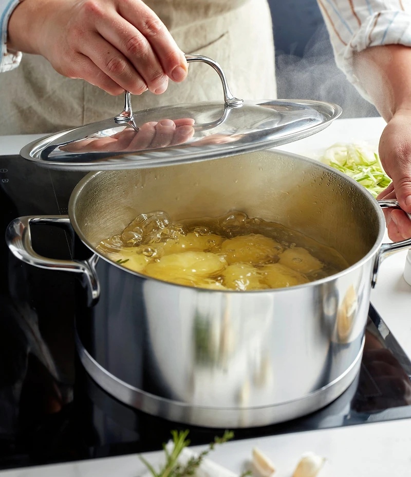Demeyere Atlantis 7 Stainless Steel Dutch Oven With Lid