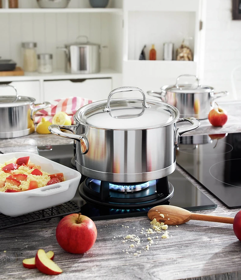 Demeyere Atlantis 7 Stainless Steel Dutch Oven With Lid