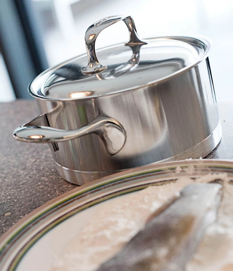 Demeyere Atlantis 7 Stainless Steel Dutch Oven With Lid