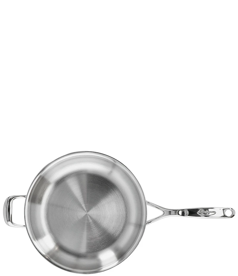 Demeyere Atlantis Proline 7 Collection 11-inch Stainless Steel Fry Pan with Helper Handle