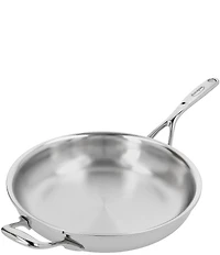 Demeyere Atlantis Proline 7 Collection 11-inch Stainless Steel Fry Pan with Helper Handle