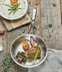 Demeyere Atlantis Proline 7 Collection 7.9-inch Stainless Steel Frying Pan