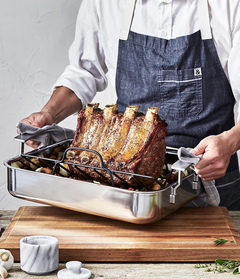 Demeyere Industry 5 Collection Stainless Steel Roasting Pan