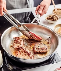 Demeyere Industry 5 Collection 8-inch Stainless Steel Fry Pan
