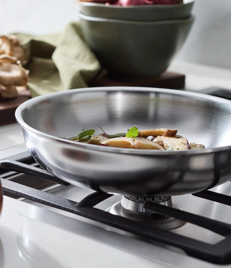 Demeyere Industry 5 Collection 8-inch Stainless Steel Fry Pan