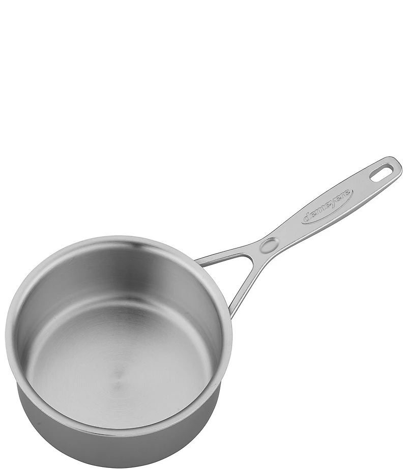Demeyere Industry 5-Ply 1.5-qt. Stainless Steel Saucepan With Lid