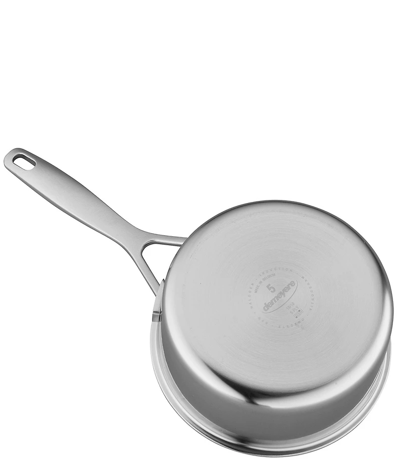 Demeyere Industry 5-Ply 1.5-qt. Stainless Steel Saucepan With Lid