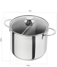 Demeyere Resto 3 8.5-qt. Stainless Steel Multi Pot