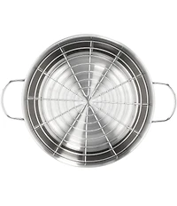 Demeyere Resto 4-Piece Stainless Steel Stovetop Smoker Set