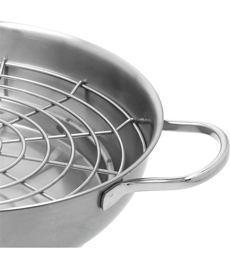 Demeyere Resto 4-Piece Stainless Steel Stovetop Smoker Set