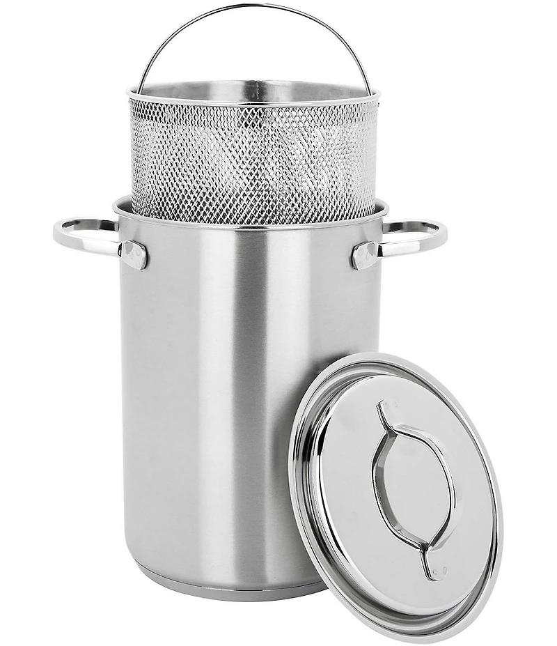 Demeyere Resto Stainless Steel Asparagus/Pasta Cooker Set
