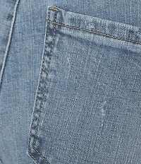 Democracy #double;Ab#double;solution® Skyrise Round Up Double Side Seam Wide Leg Jeans