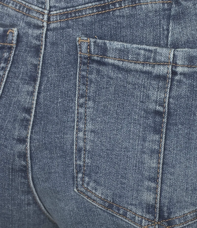 Democracy #double;Ab#double;solution® Skyrise Uneven Hem Wide-Leg Jeans