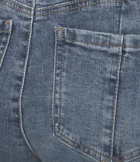 Democracy #double;Ab#double;solution® Skyrise Uneven Hem Wide-Leg Jeans