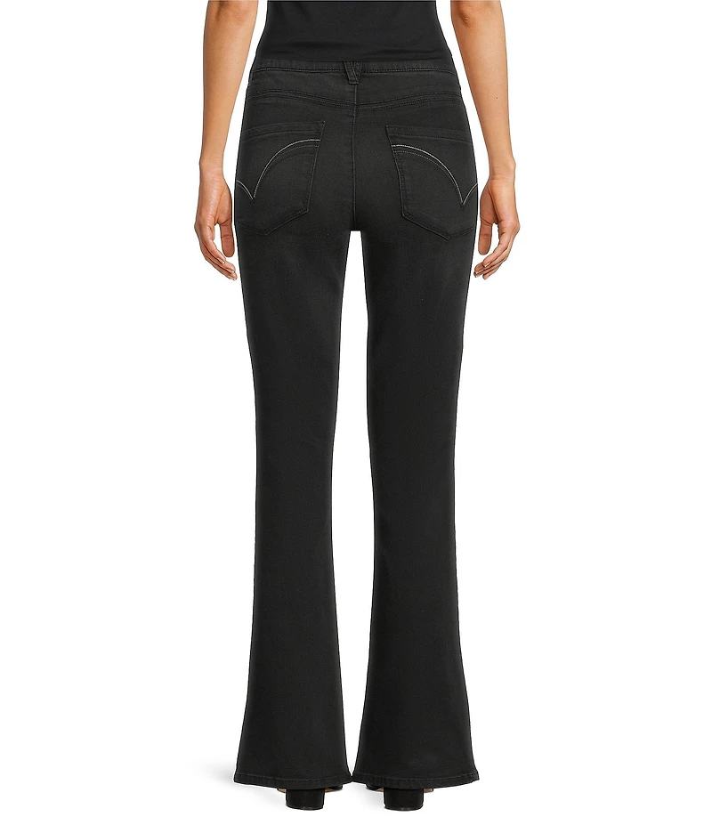 Democracy Petite Size #double;Ab#double;solution® Itty Bitty Stretch Denim High Rise Boot Leg Jeans