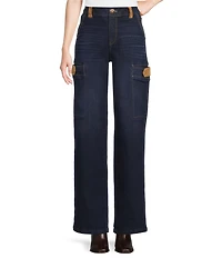 Democracy Ab#double;solution® Corduroy Contrast Drop-In Pocket Wide Leg Jeans