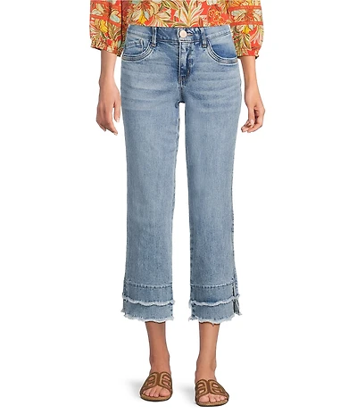 Democracy #double;Ab#double;solution® Fray Hem Skimmer Jeans