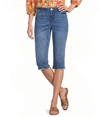 Democracy #double;Ab#double;solution® Fray Hem Skimmer Jeans
