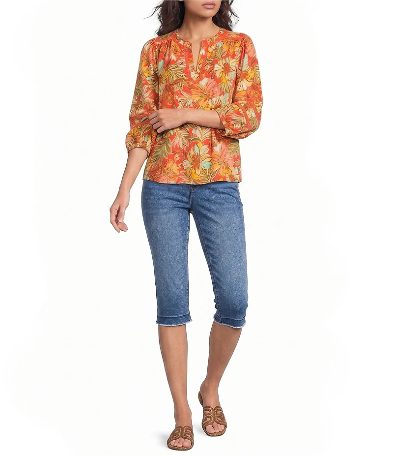 Democracy #double;Ab#double;solution® Fray Hem Skimmer Jeans