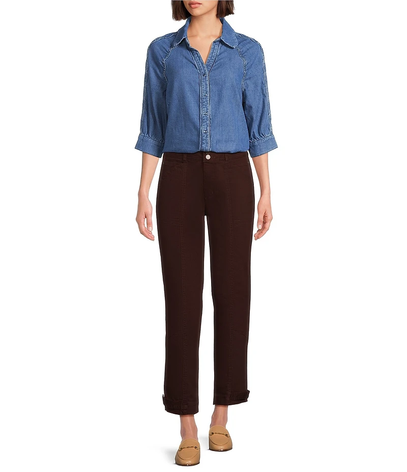 Democracy #double;Ab#double;solution Stretch Utility High Rise Tapered Leg Pants
