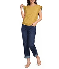 Democracy #double;Ab#double;solution® High Rise Cuffed Boyfriend Jeans