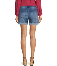 Democracy #double;Ab#double;solution High Rise Cuffed Shorts