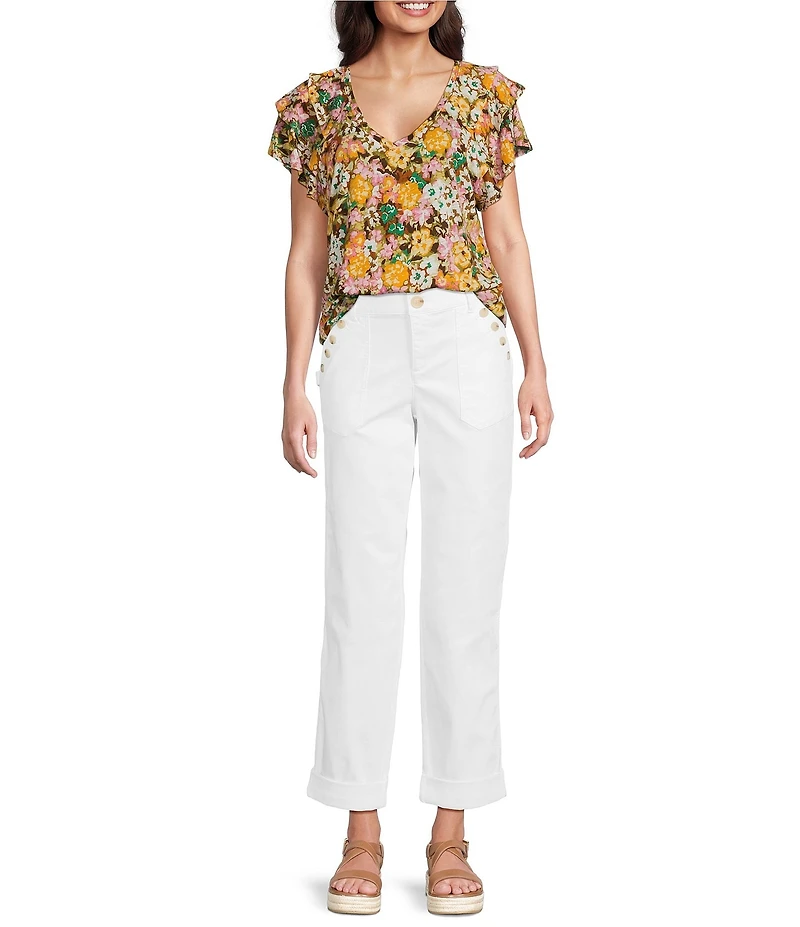 Democracy #double;Ab#double;solution® High Rise Roll Cuff Utility Pants