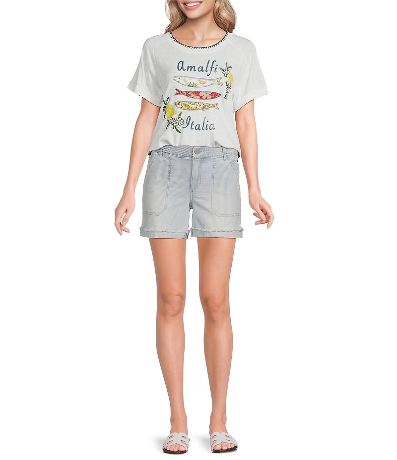 Democracy #double;AB#double;solution High Rise Shorts