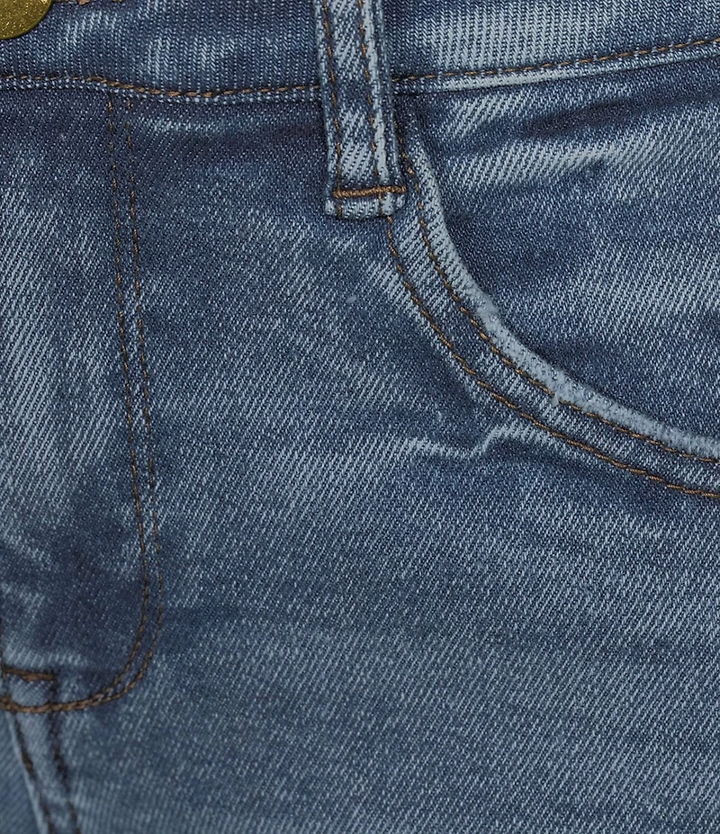 Democracy #double;Ab#double;solution® High Rise Straight Leg Frayed Hem Ankle Jeans