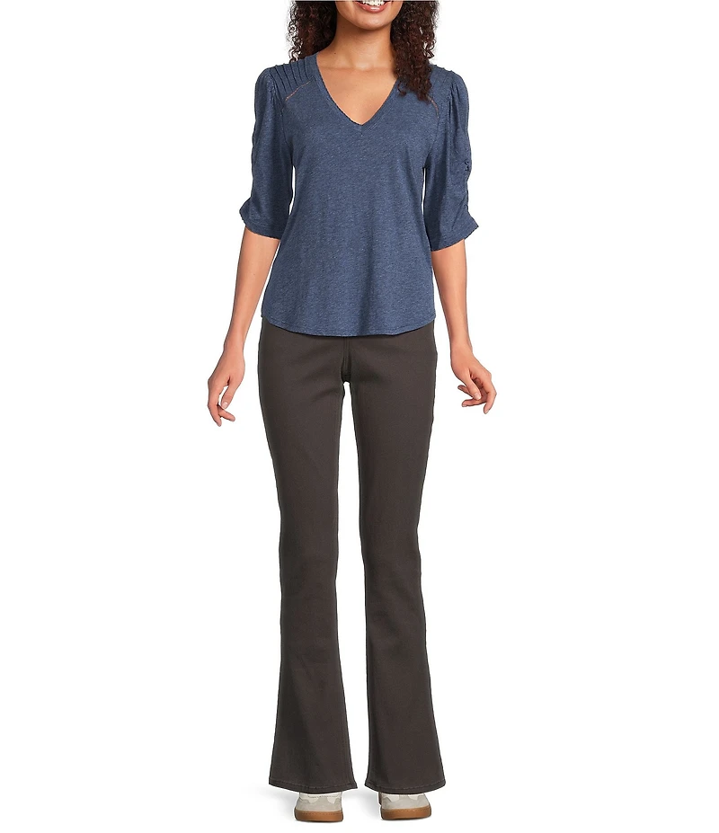 Democracy #double;Ab#double;solution® Itty Bitty High-Rise Boot Leg Jeans